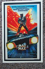Mad Max  Movie poster Lobby Card #3 Mel Gibson George Miller 