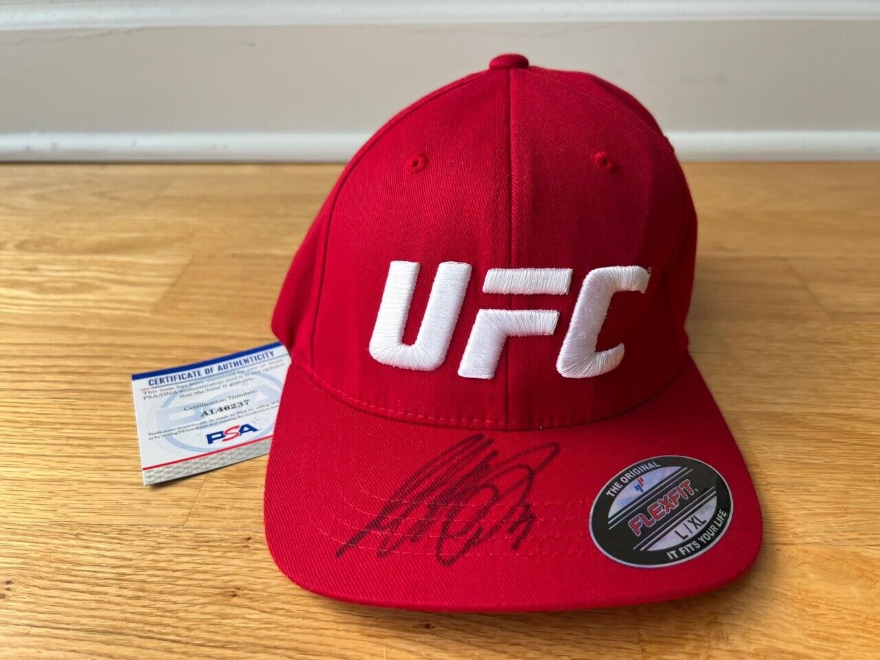 Conciso Excremento Recuperar GSP Signed Hat Georges St-Pierre HOF UFC Champion Reebok PSA COA - NEW |  eBay
