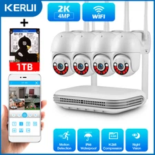 KERUI 8CH HD 3MP Wireless Security IP Camera System 1080P WIFI NVR Kit Outdoor