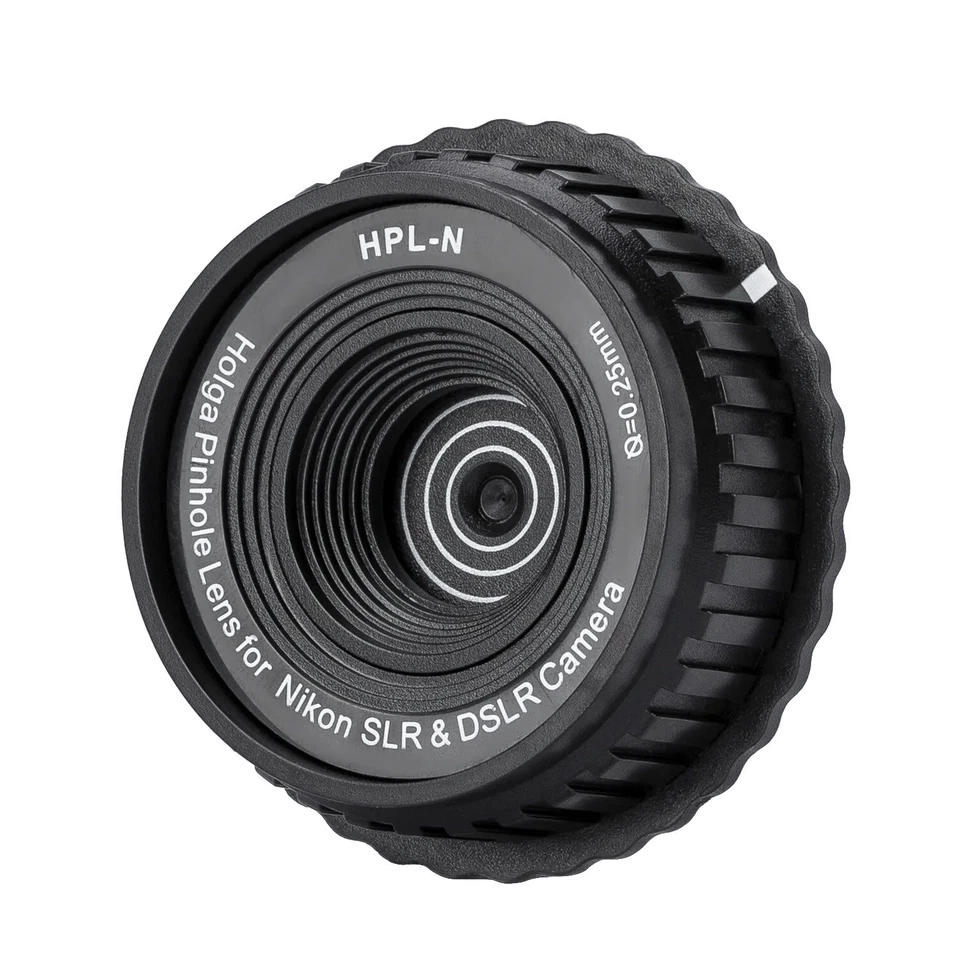HOLGA HPL-N Pinhole Nikon DSLR Holga Lens F0.25 mm Black UK Stock HPL N - Image 3 of 3