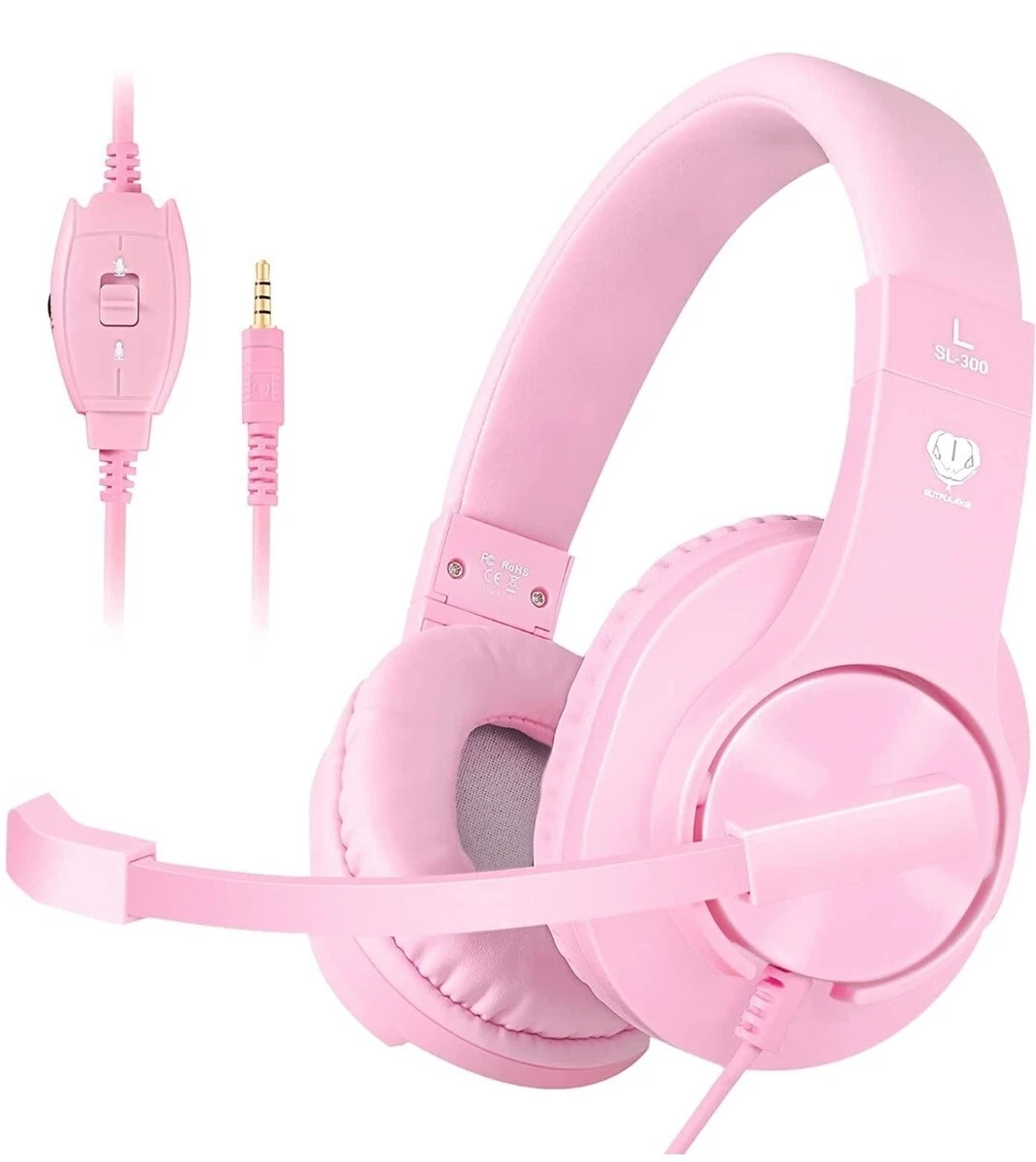 Butfulake Gaming Headset SL 300 Noise Cancelling Wired Headphones 8459 z65 b145