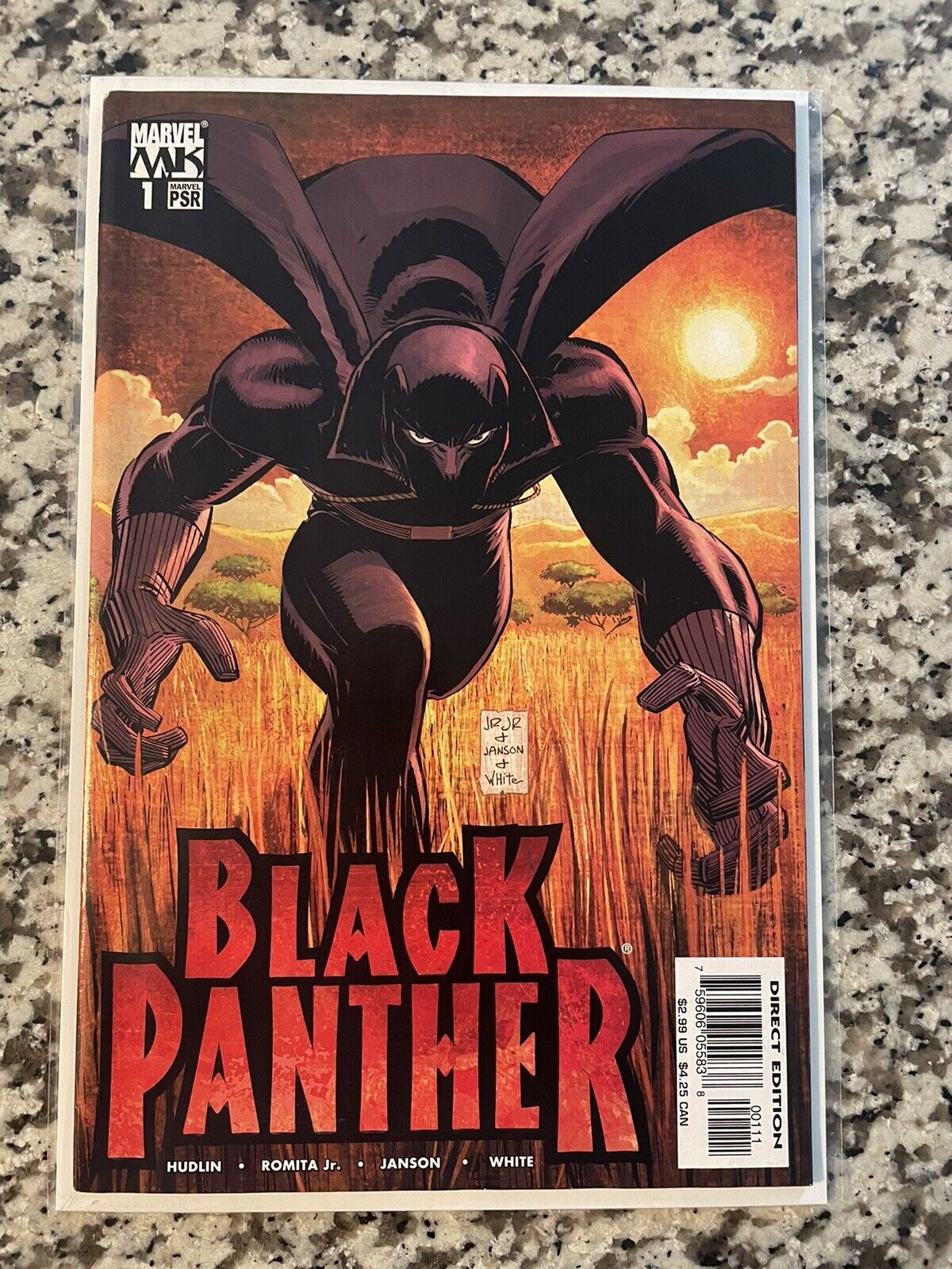 Black Panther #1 NM Marvel Knights 2005 First Print L@@K!!