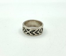 Vintage 925 Marked Sterling Silver Ring - SW Southwest Design Size 4.5