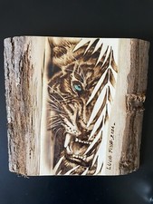 Pirografia Su Legno Di Tiglio