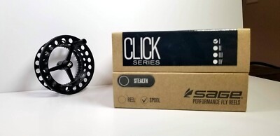 SAGE セージクリックIV Sage Click IV (4-5wt) Extra Spool - Color Stealth - NEW