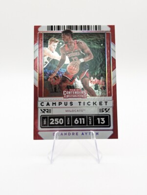 Deandre Ayton 2020 Panini Contenders Draft Picks Campus Ticket Holo #21 Arizona