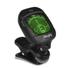 Mugig T-1 Clip-on Tuner for Guitar, Ukulele, Bass and Violin
