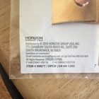 Horizon Group USA Gold Metal Napkin Rings Set of 4 Solid Rectangular — photo 4