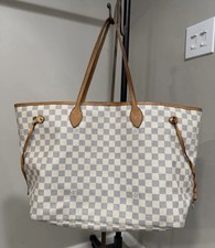 Louis Vuitton Neverfull GM Damier Azur Tote B...