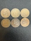 Indian Head Penny Lot Of 6 1898-1908