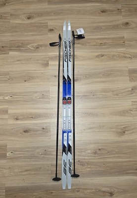 Fischer Skate Classic Skis 167CM And New Fischer XC Allround AL 145CM Poles