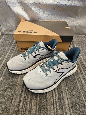 diadora Equipe Nucleo Wide Running  Mens Grey Sneakers Athletic Shoes Size 11