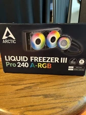 ARCTIC Liquid Freezer III Pro 240 A-RGB black PC Water Cooler AIO CPU
