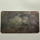 Ultra Rare California Mint Masters 1 Troy Ounce .999 Fine Silver Card.