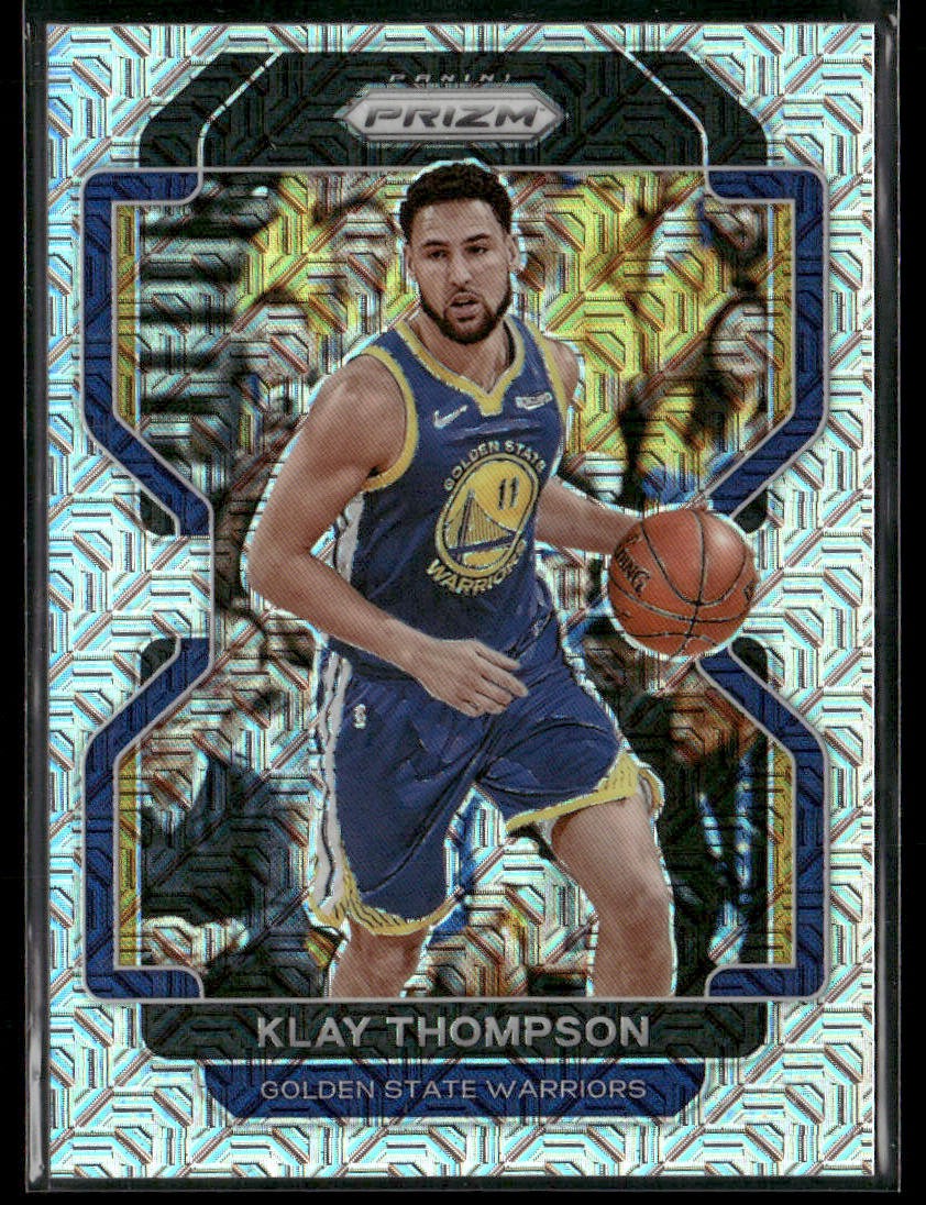 2021-22 Panini Prizm Klay Thompson #92 Mojo Prizm 25 / 25