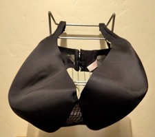 Cacique Full Coverage 118641 Black Underwire Bra Size 42G