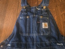 Carhartt R07 DST Dark Wash Denim Overalls 30X32