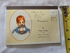 Vintage Pratt & Austin Pennywise Postcard Book 14 Quantity