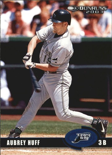 2003 Donruss Aubrey Huff #197 card
