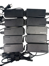 Lot of 15 Lenovo 90w 10 65w 5 AC Adapter Chargers Yellow Tip