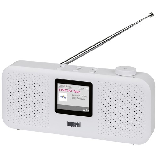 Imperial DABMAN 16 Tischradio DAB+, UKW AUX  Weckfunktion Weiß - Bild 6 von 7
