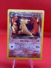 Pokémon TCG Dark Typhlosion Neo Destiny 10/105 Holo Rare Unlimited on eBay