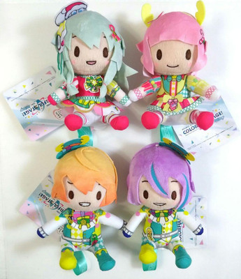 Project Sekai Fuwapuchi Mini Plush Set Wonderlands×Showtime Wandasho Rui Tsukasa