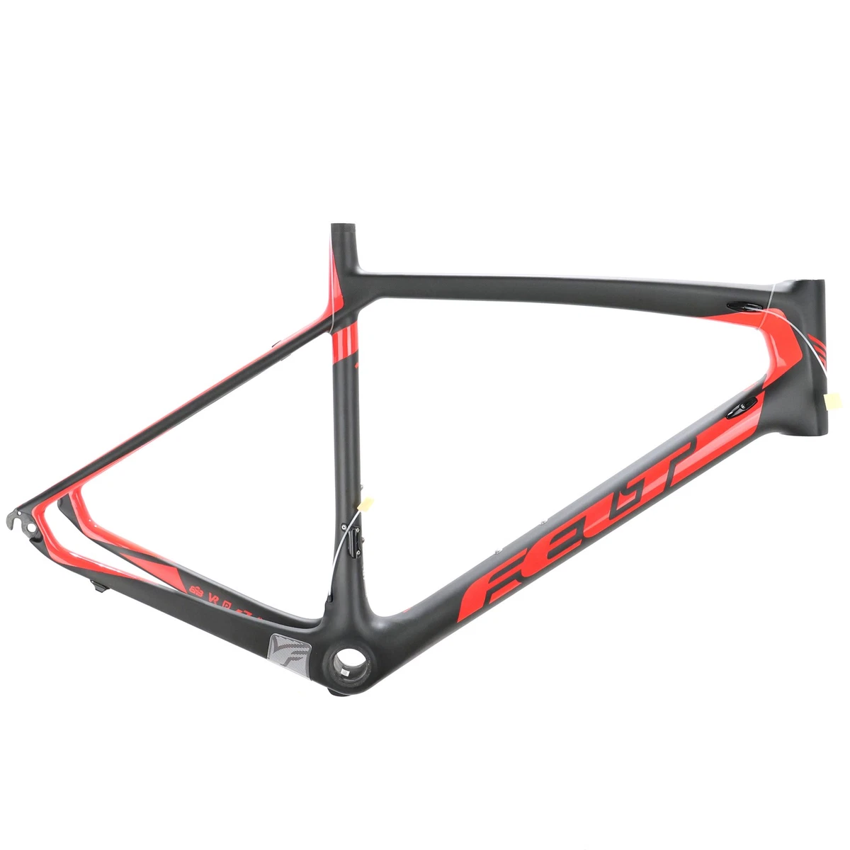 Felt Z1 Road Bike Frame BB30 Rim Brake Matte Black Gloss Red Bare