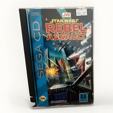JVC Star Wars: Rebel Assault Sega CD CIB MINT condition
