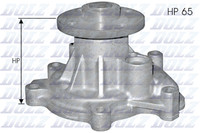Dolz Wasserpumpe MotorküHlung T224 FüR Toyota Yaris SCP10_ SCP10R SCP12_ SCP13_