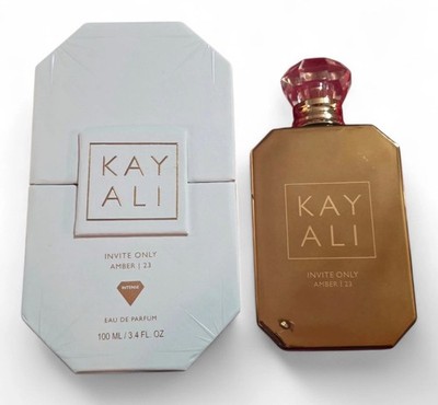 Kayali Invite Only Amber 23 Intense Eau de Parfum 100ml 3.4fl.oz Perfume New