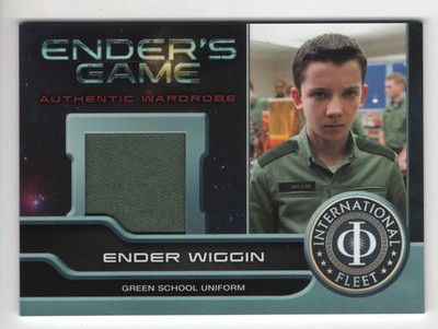 Ender's Game wardrobe insert M09  Ender's Green School Uniform - Asa Butterfield