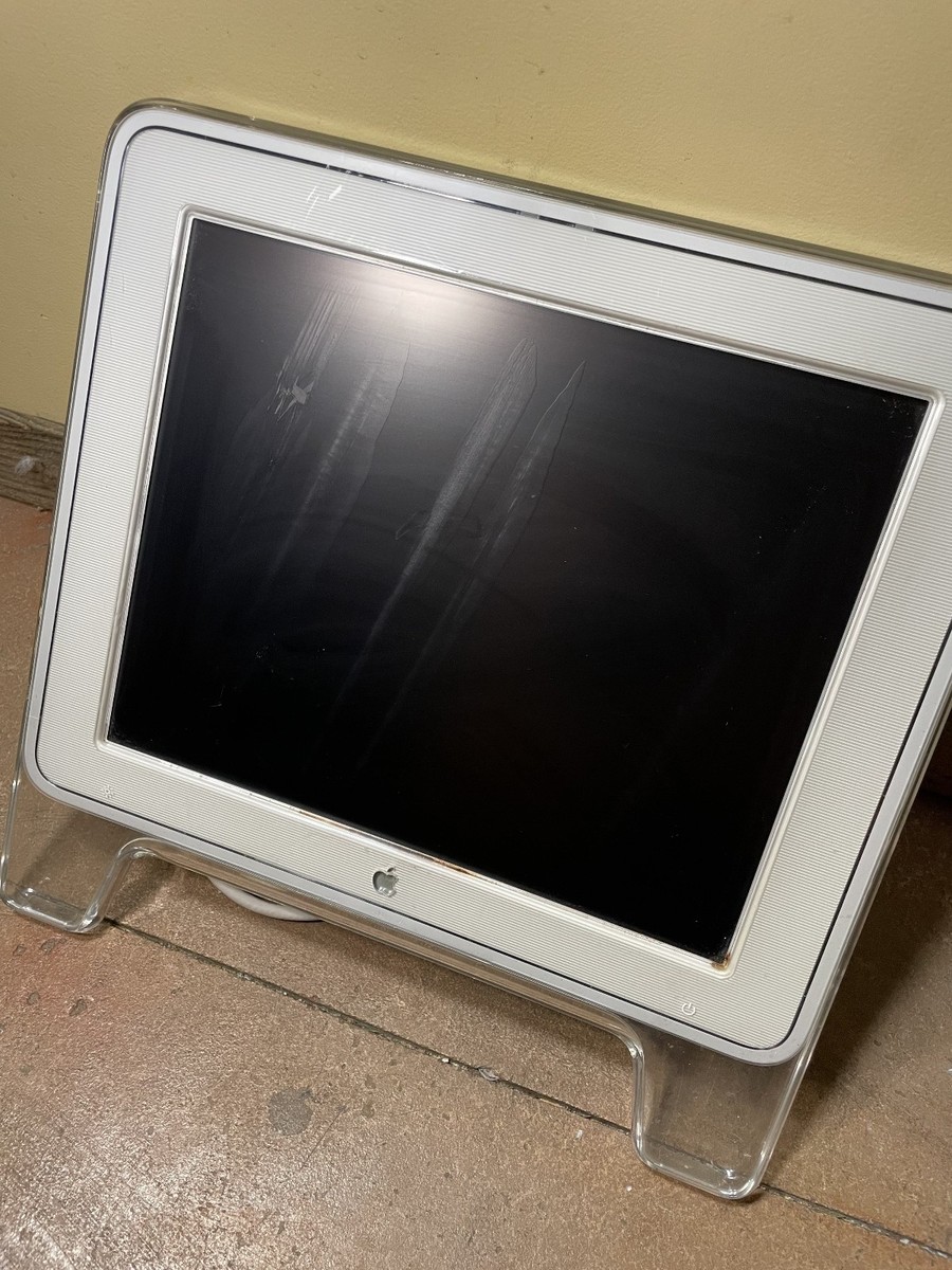 Vintage 2001 Apple Studio Display M7649 Mac 17” LCD Monitor