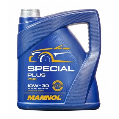 MANNOL 7512 SPECIAL PLUS SAE 10W-30 Motoröl, VW 50500, 50101, MB 229.1, 4 Liter
