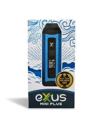 Brand New - Exxus Mini Plus - BLUE - Factory Sealed - Free Shipping + Grinder  D