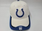 Indianapolis Colts Reebok Adjustable Hat Cap Cotton Men NFL Football White Blue