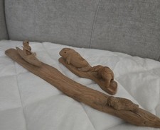 Lot Of 2 Vintage 70s Native Alaska Signed Dri...