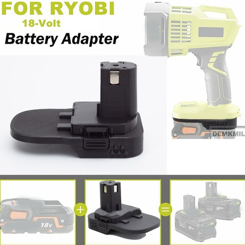 Adapter For Ridgid/AEG 18V Li-Ion Battery Adapter to For Ryobi 18V Tools