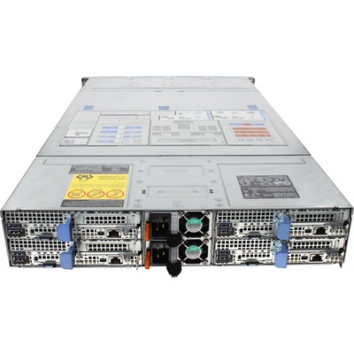 Serveur Dell PowerEdge C6300 24SFF + 4 Nœuds C6320 – Xeon E5-2699v3 – 256GB RAM