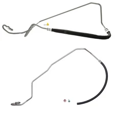 Sunsong Power Steering Pressure & Return Line Hose Kit for 850 C70 S70 V70 L5