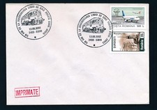 D478185 Romania Railroad Cover Trains Locomotives 2002