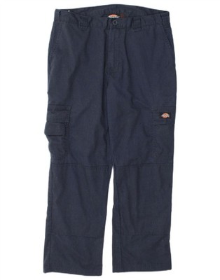 Dickies Herren Straight Cargo Hose UK 14 Medium W32 L26 Navy Blau CV04