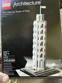 LEGO ARCHITECTURE: The Leaning Tower of Pisa (21015) | Box & Instructions