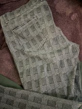 Amazon Essentials Pants Black White Pull On Stretch