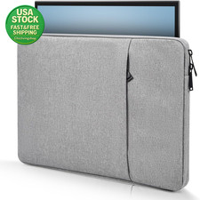 Portable Monitor Case Sleeve 18.5 Inch Compatible Large Displays Light Grey