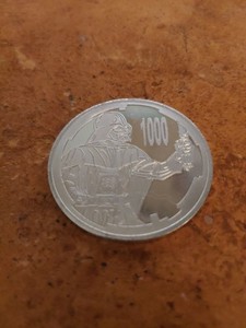 Super Rare Star Wars Coin - Darth Vader -  from Estrellitas, Nestlé Cereal 1997