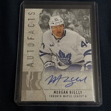 2025-26 Upper Deck Artifacts Autofacts Morgan Rielly Maple Leafs Autograph