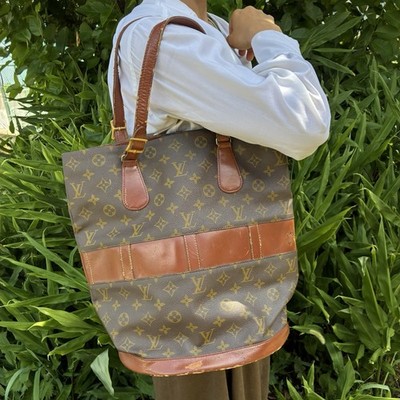 Louis Vuitton Monogram Bucket GM Shoulder Bag T42236 Designer | eBay
