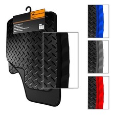 Fits Kia EV9 (6 Seater) 2024-2025 - Rubber Car Floor Mats - 4 Piece - 7 Clips