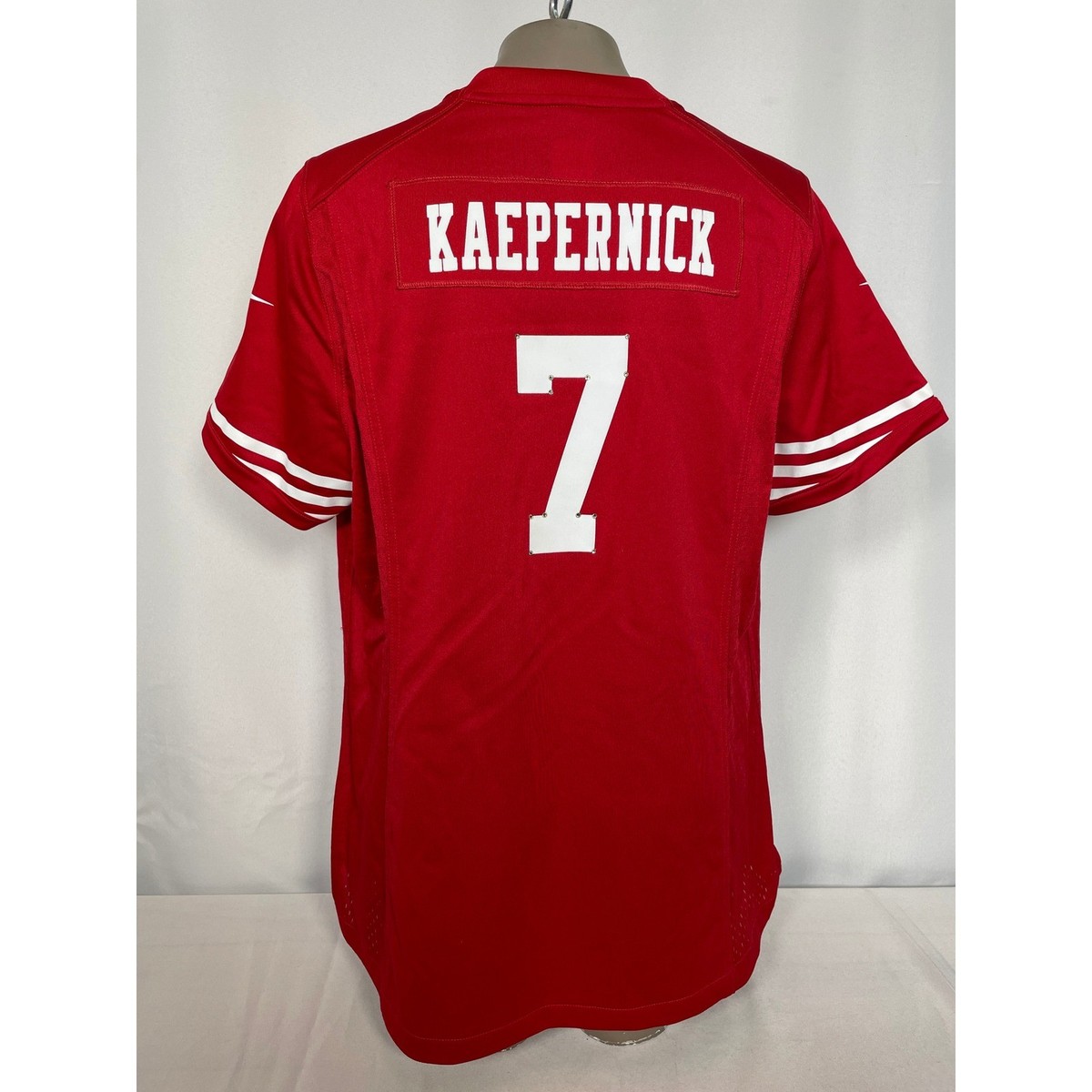 Colin Kaepernick #7 San Francisco 49ers NFL Nike Red Game Jersey